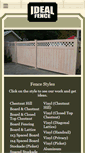 Mobile Screenshot of idealfence.com